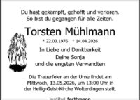 eine Anzeige